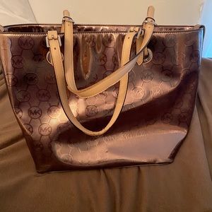 Metallic Michael Kors Bag